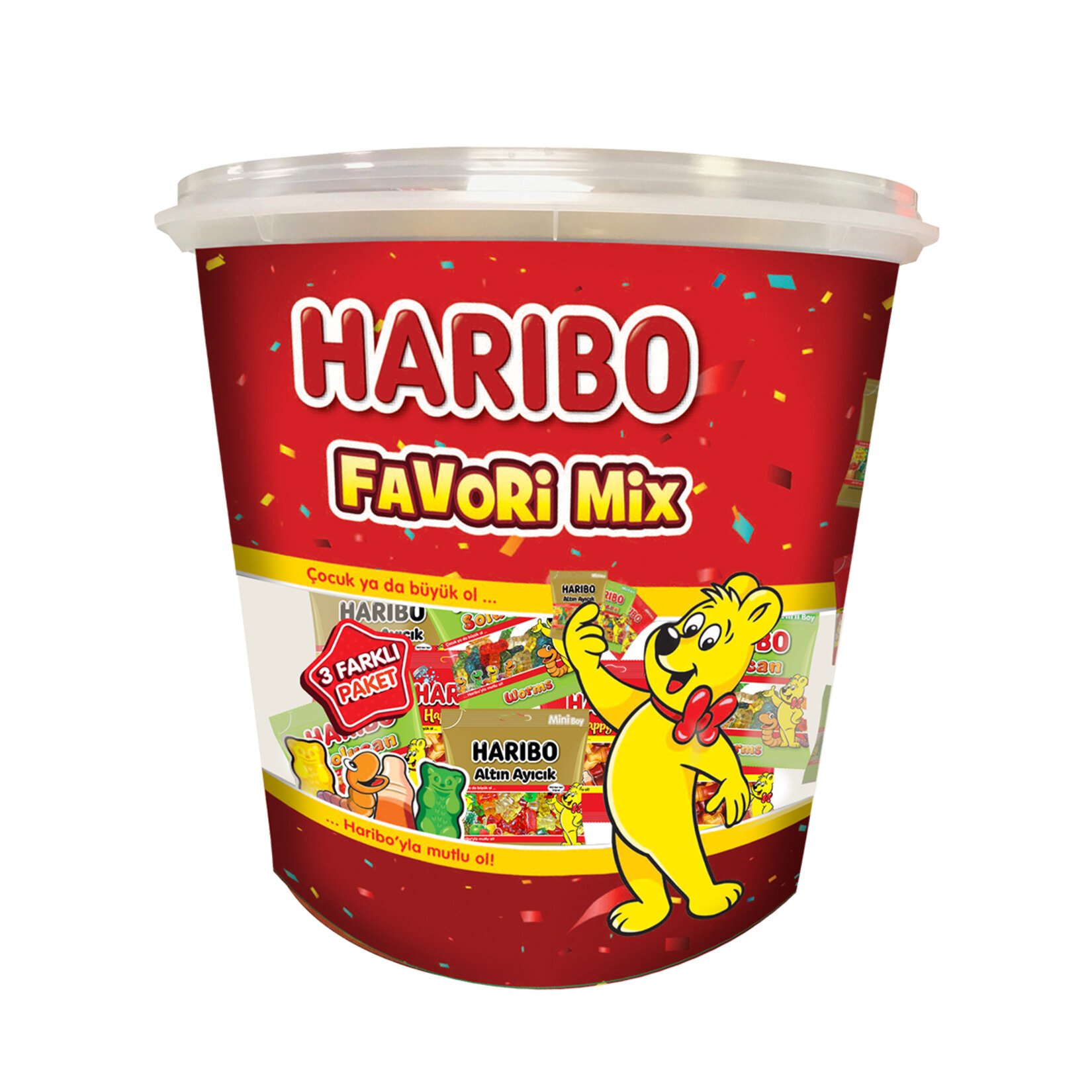 Haribo Favori Mix Kova 20 G x 50 Adet