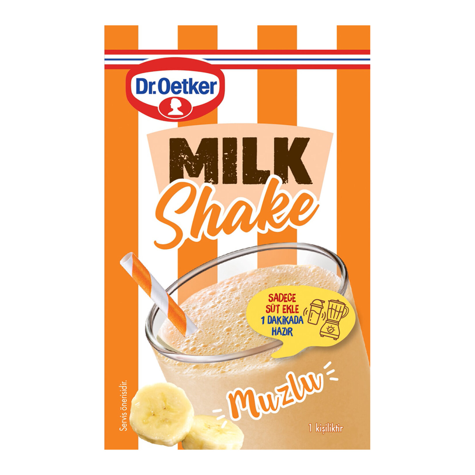 Dr.Oetker Milkshake Toz Karışımı Muzlu 20 G - Görsel 4