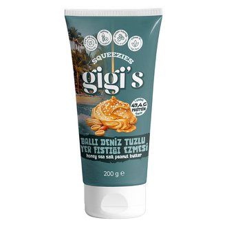 Gigi's Ballı Deniz Tuzlu Yer Fıstığı Ezmesi 200 g
