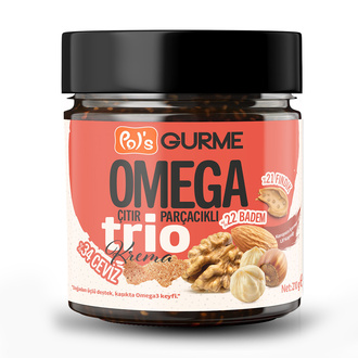 Pol's Gurme Omega Trio Çıtır Parçacıklı Krema 210 g
