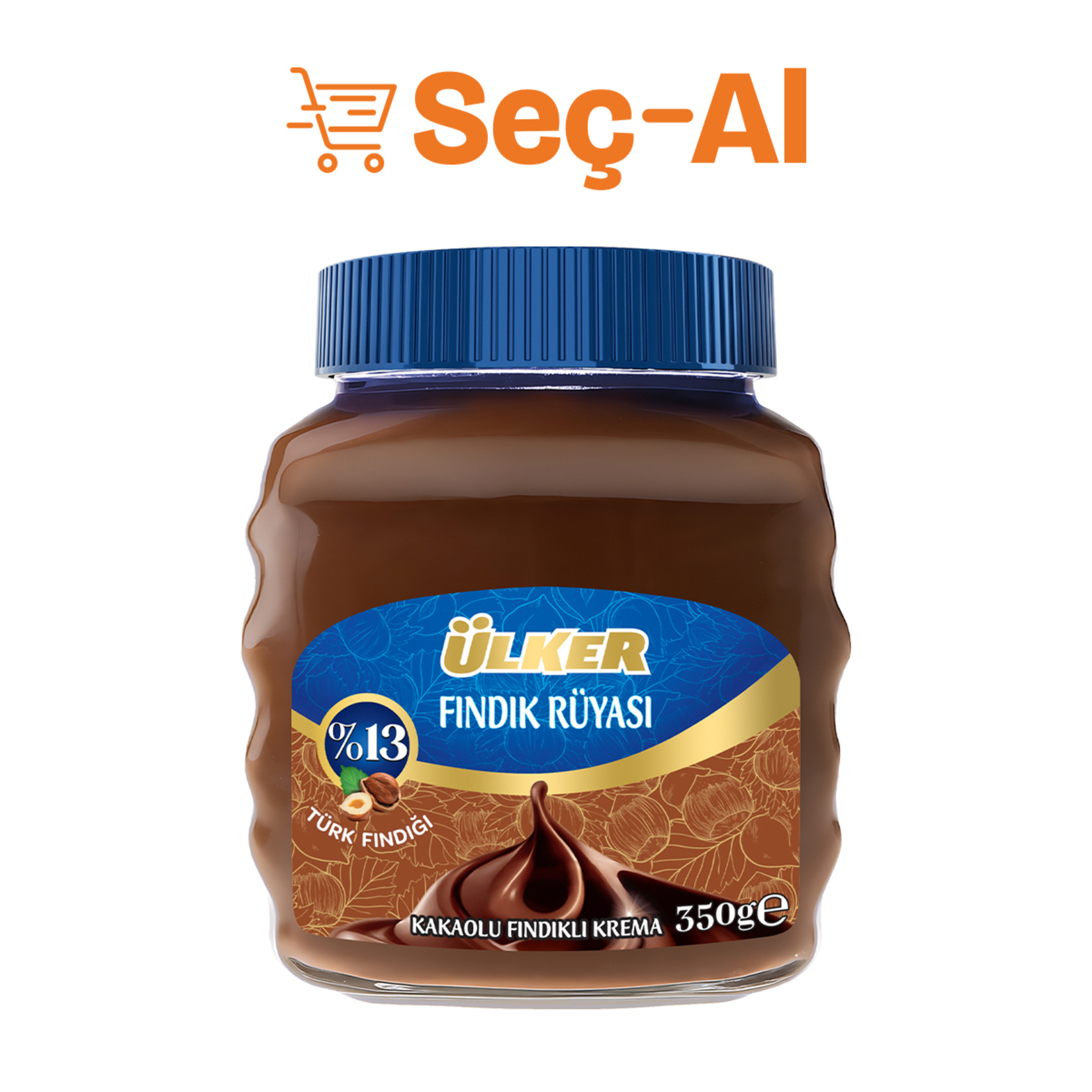 Ülker Fındık Rüyası Krem Cam Kavanoz 350 G