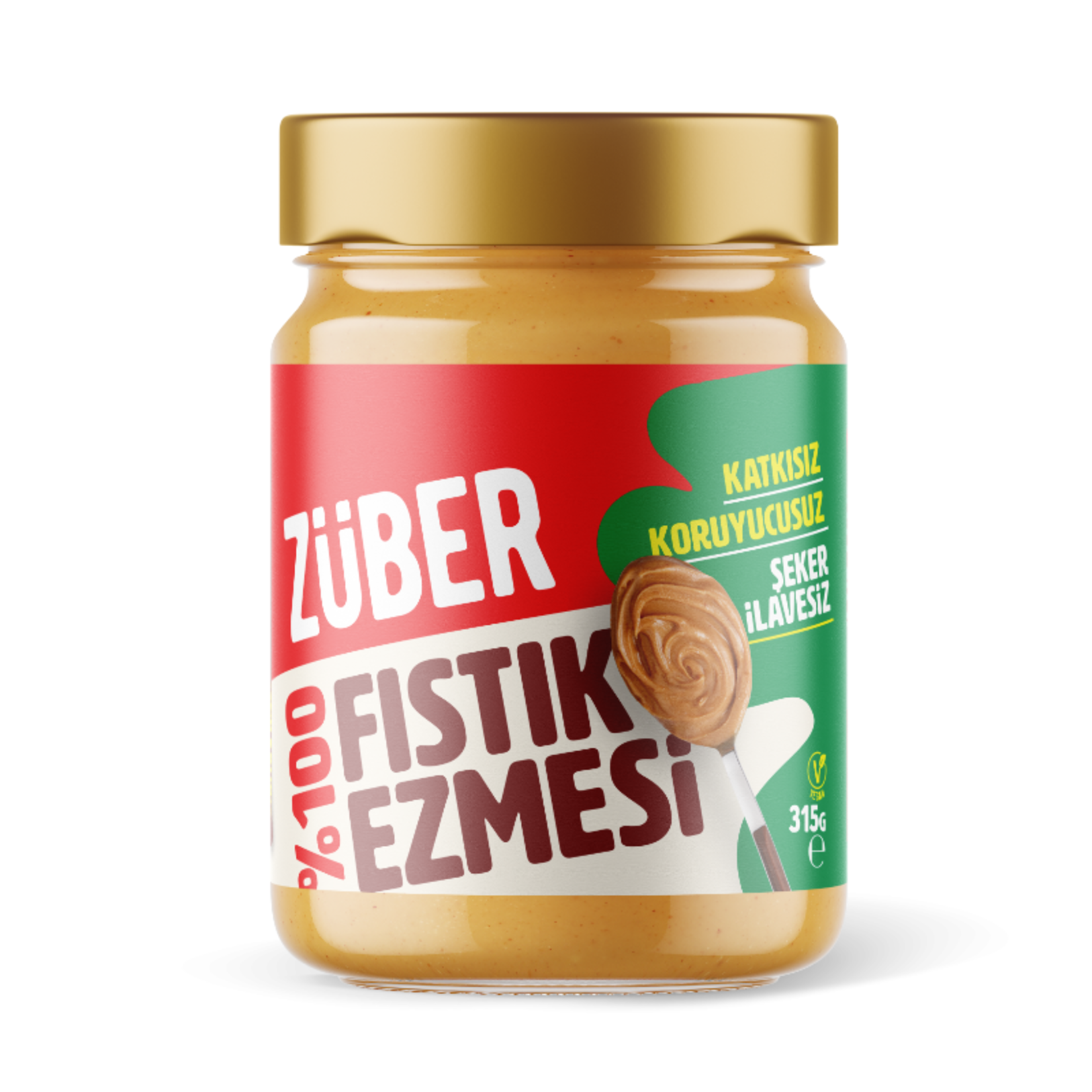Züber %100 Fıstık Ezmesi 315 G