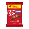 Nestle Kitkat Chunky Sütlü Çikolatalı Gofret 4 x 38 G - Görsel 1