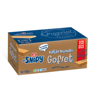 Mr.Snapy Kakao Kremalı Gofret 400 G