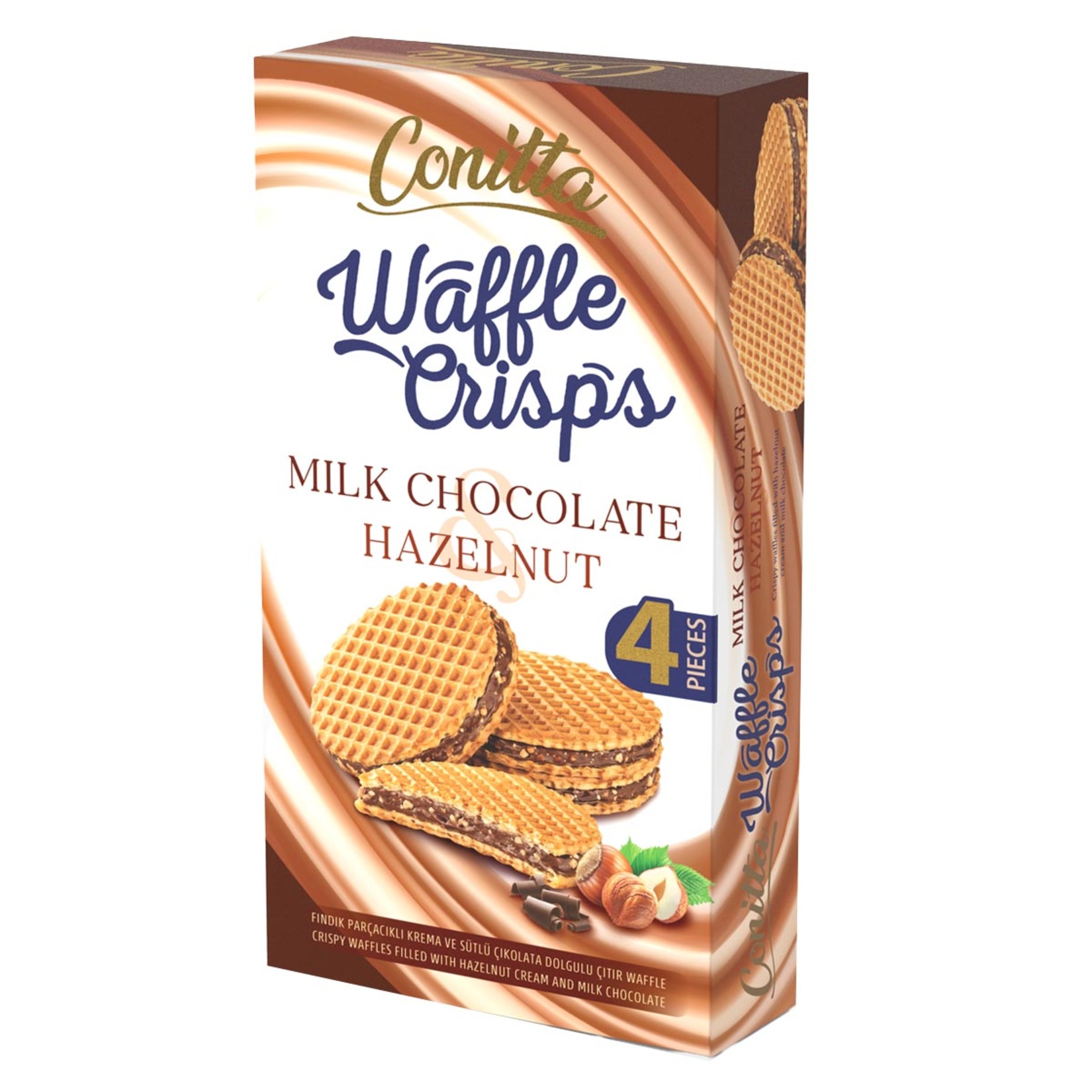 Conitta Waffle Crisps Fındıklı 100 G - Görsel 1