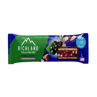 Richland Frenk Üzümü Aromalı Meyveli Gofret 30 G