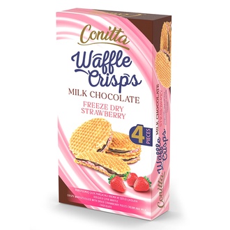 Conitta Waffle Crips Çilekli 100 G