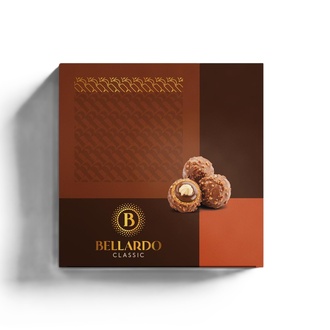Bellardo Fındık Dolgulu Sütlü Çikolatalı Gofret 184 G