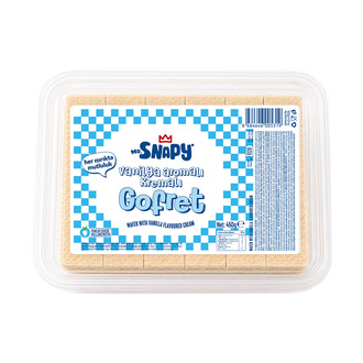 Mr.Snapy Vanilya Aromalı Kremalı Gofret 450 g