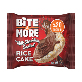 Bite & More Sütlü Çikolatalı Pirinç Patlağı 18 g