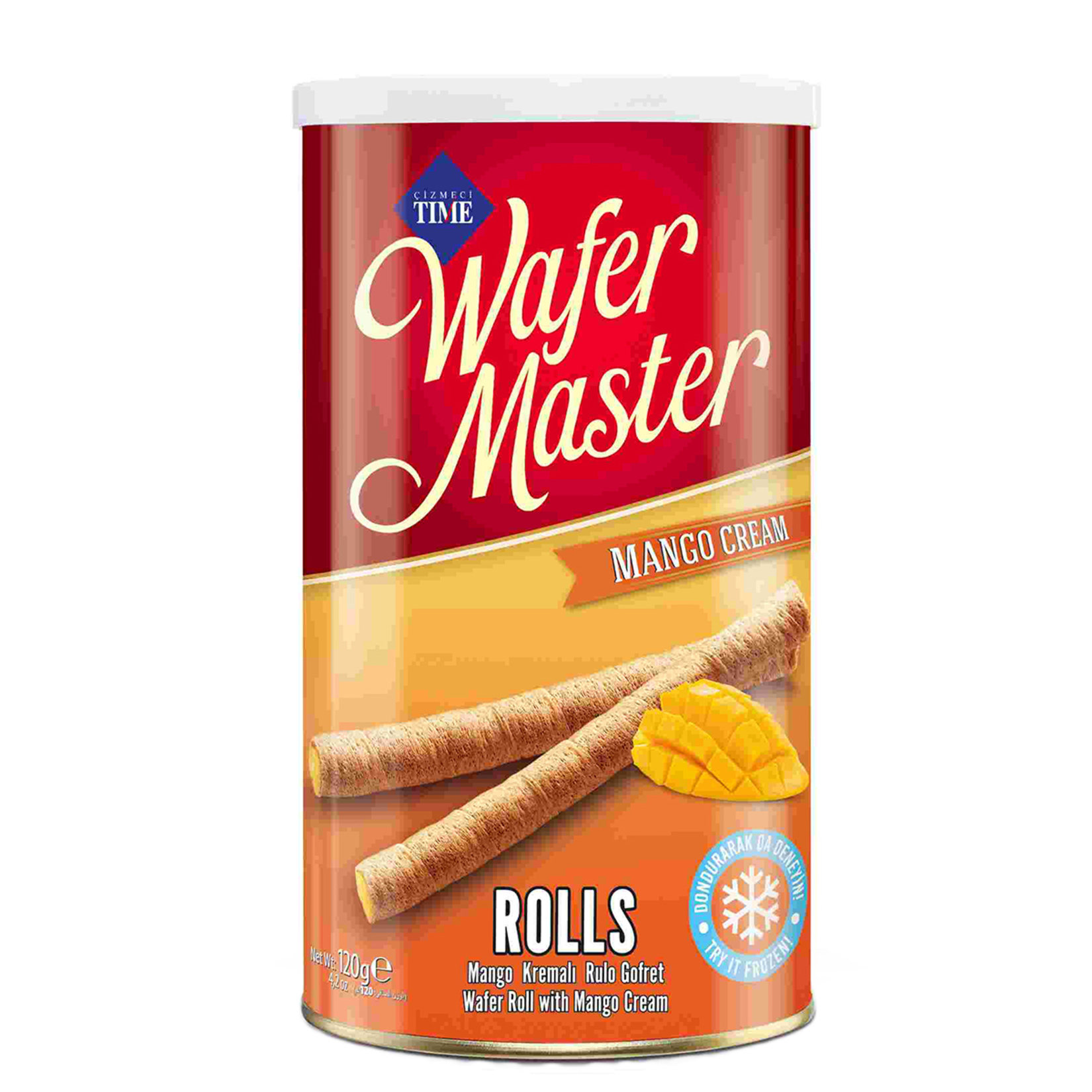 Çizmeci Time Wafer Master Mango Rulo Gofret 120 G