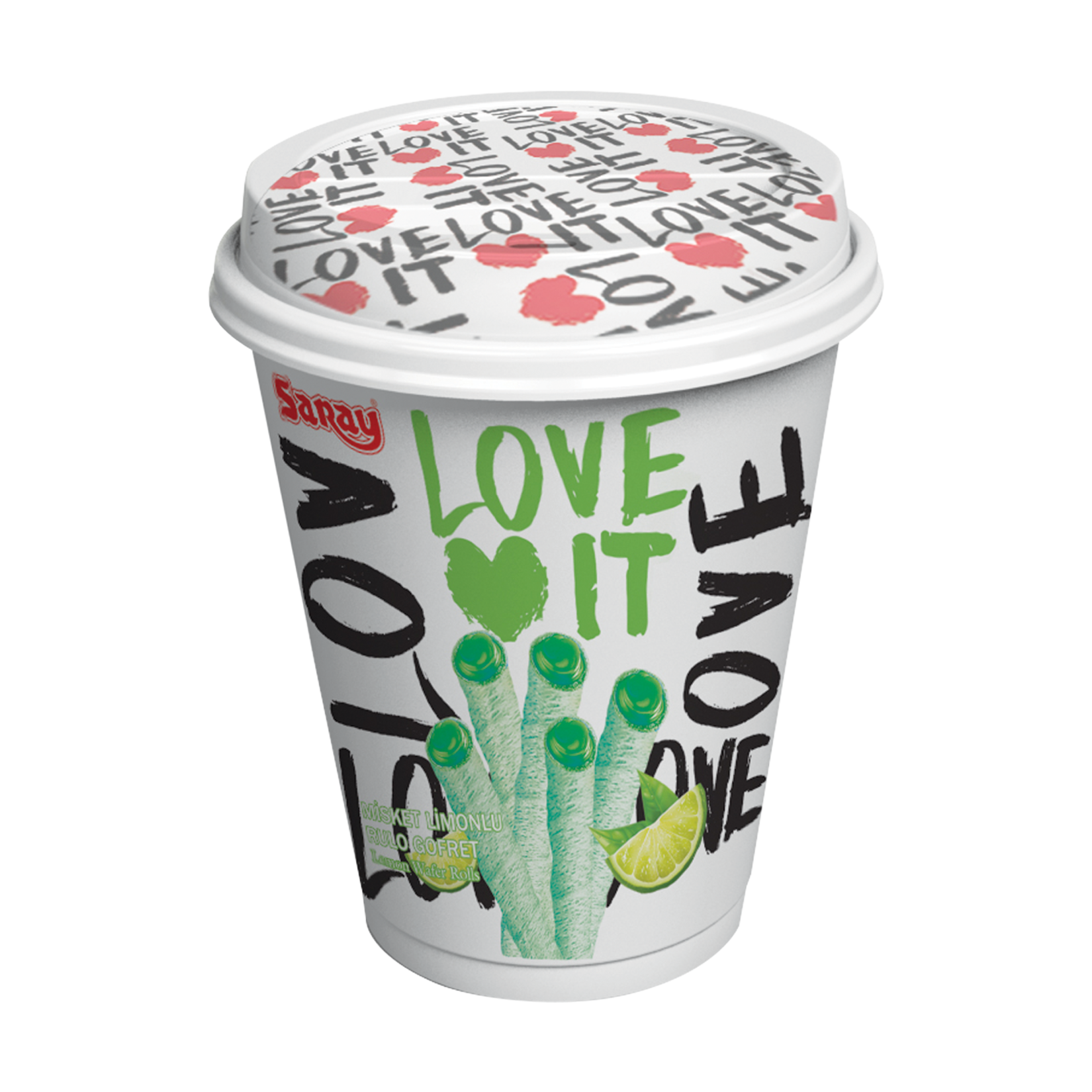 Loveit Misket Limonlu Rulo Gofret 210 G
