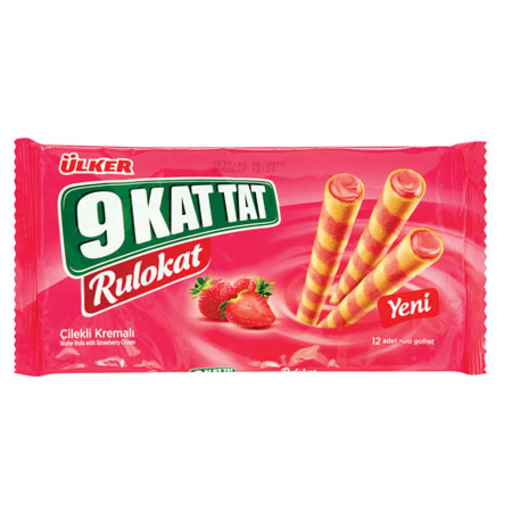 9 Kat Tat Rulokat Çilekli Kremalı 96 G