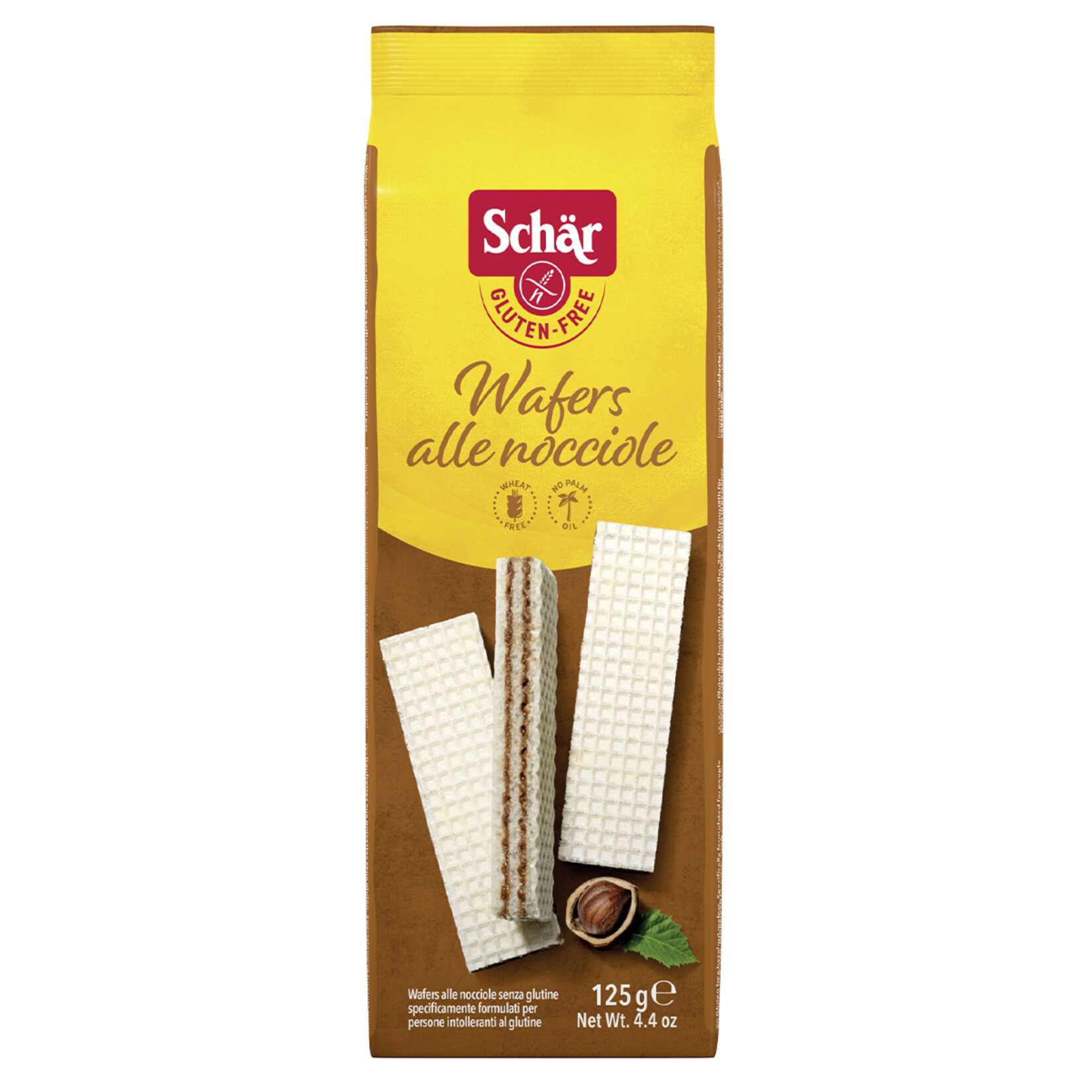 Schar Nocciola Wafers 125 G