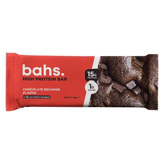 Bahs Chocolate Brownie Protein Bar 45 G