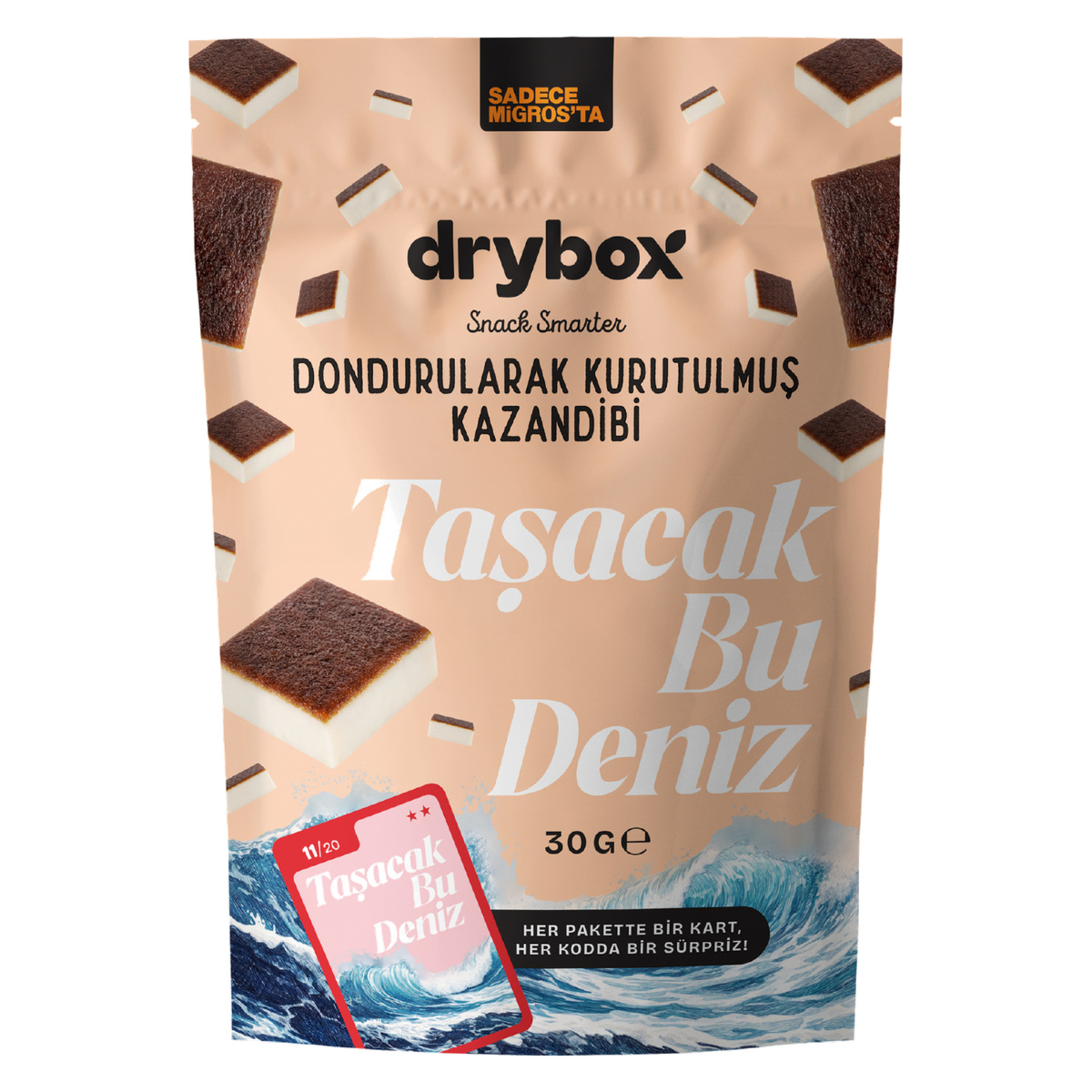 Drybox Dondurularak Kurutulmuş Kazandibi 30 G - Görsel 1