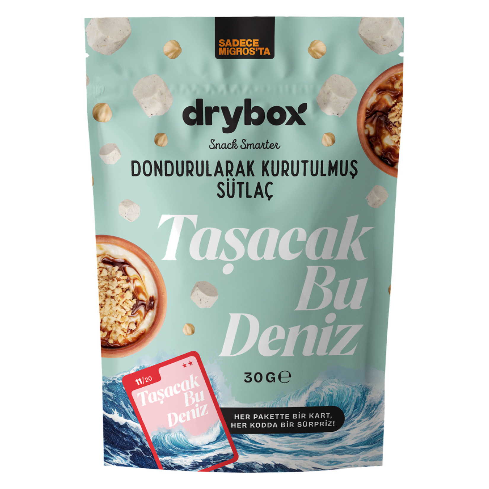 Drybox Dondurulmuş Kurutulmuş Sütlaç 30 G - Görsel 1