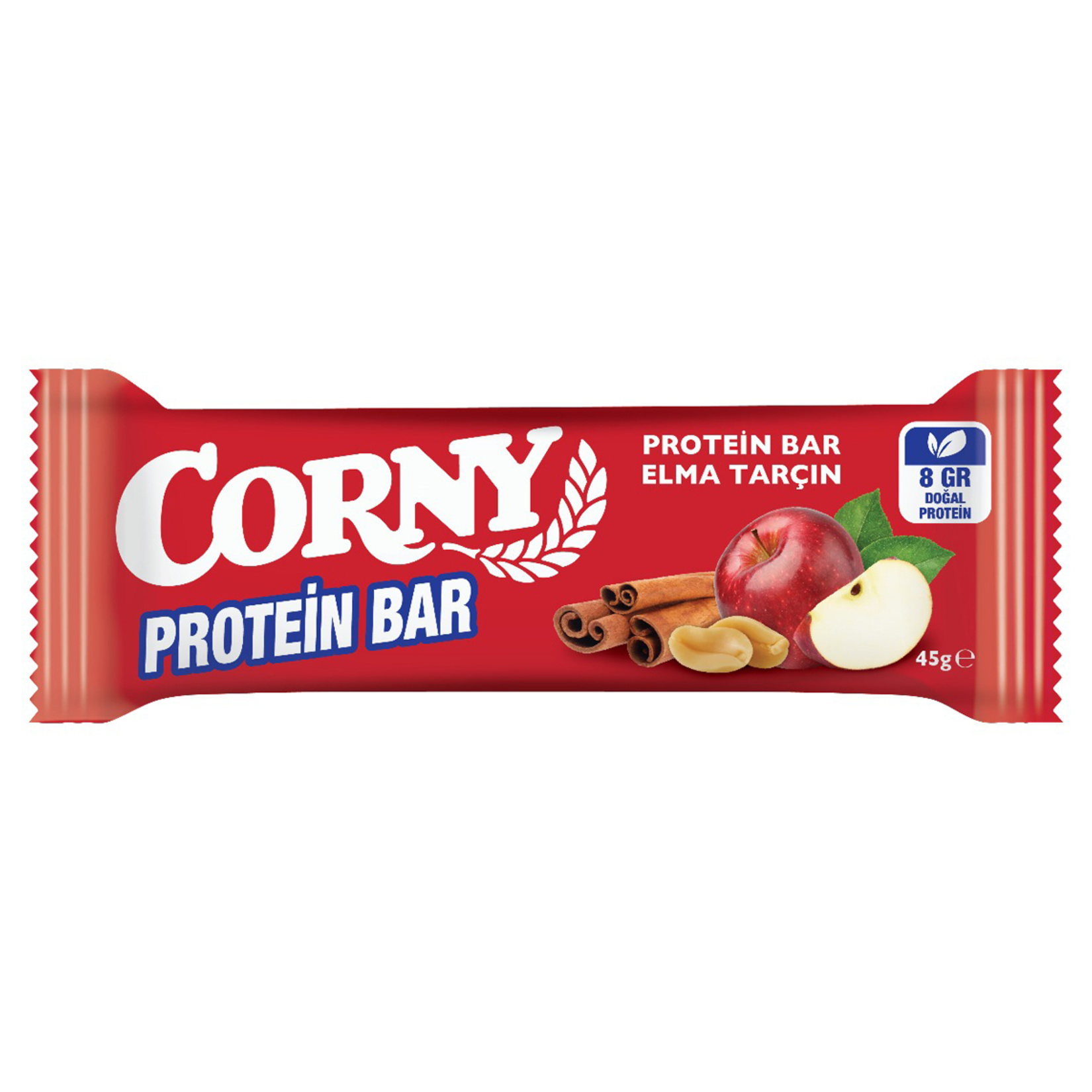 Corny Elma ve Tarçın Protein Bar 45 G