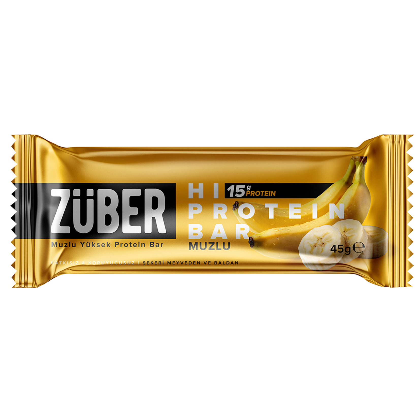Züber Muzlu Hi Protein Bar 45 G