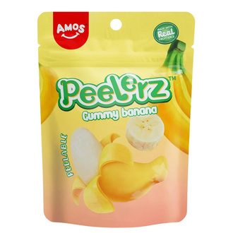 Amos Peelerz Gummy Banana Yumuşak Şekerleme 65 G