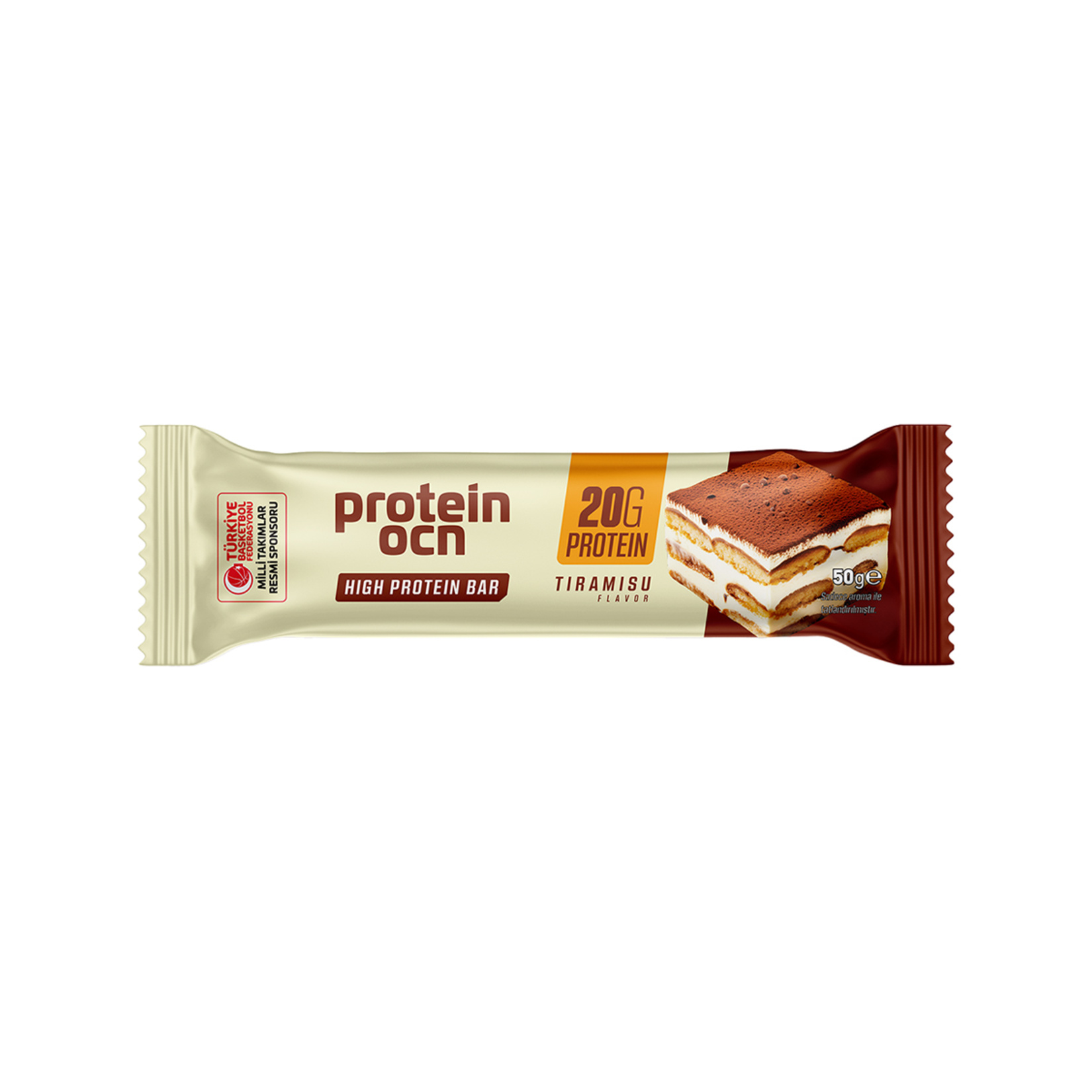 Protein Ocean Protein Bar Tiramisu 50 G - Görsel 1