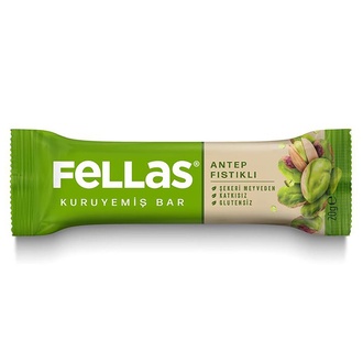 Fellas Antep Fıstıklı Kuruyemiş Bar 20 G