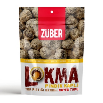 Züber Lokma Fındık Kaplı Meyve Topu 96 G