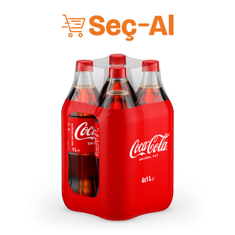 Coca-Cola Orijinal Tat Pet 4x1 L