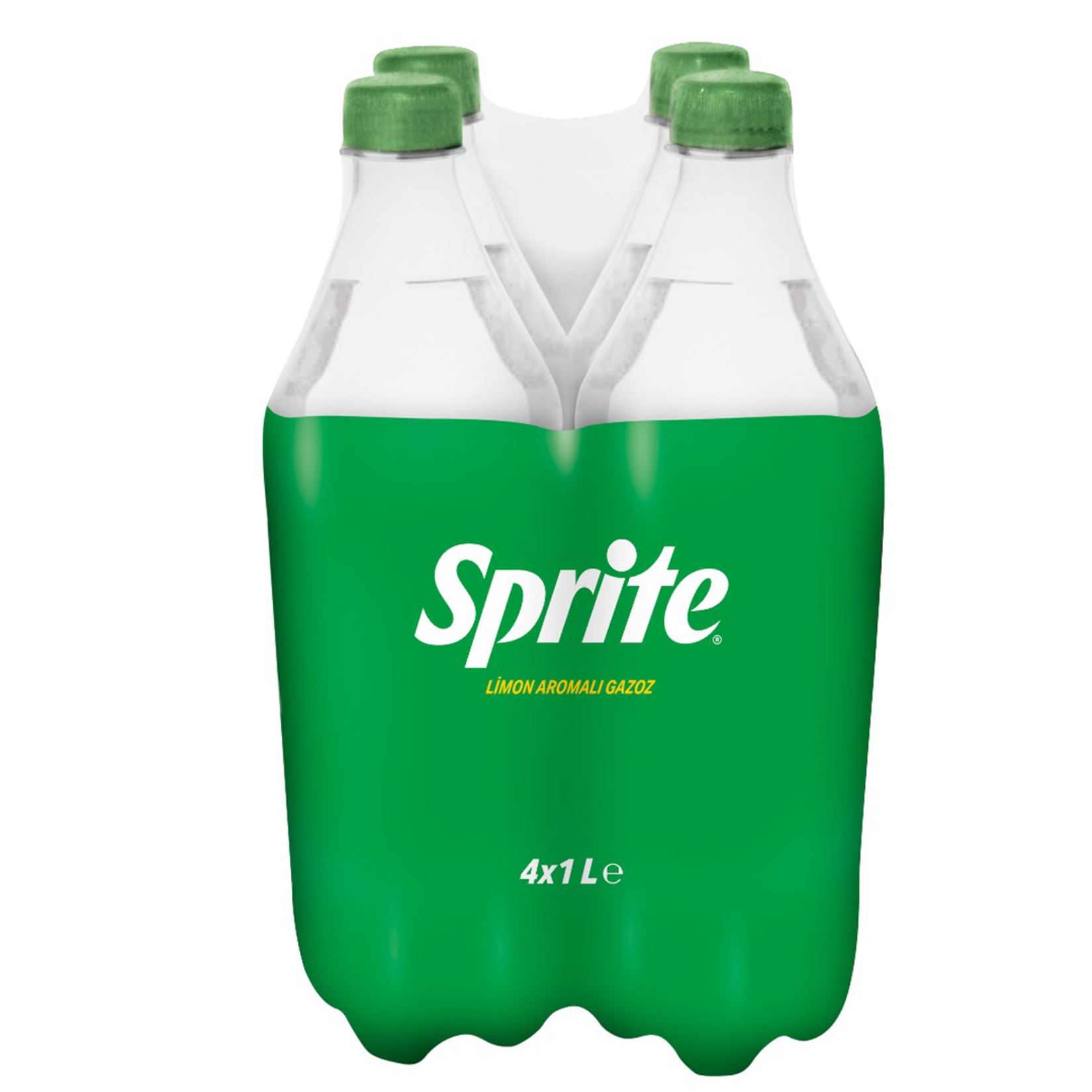 Sprite Limon Aromalı Gazoz 4X1 L - Görsel 1