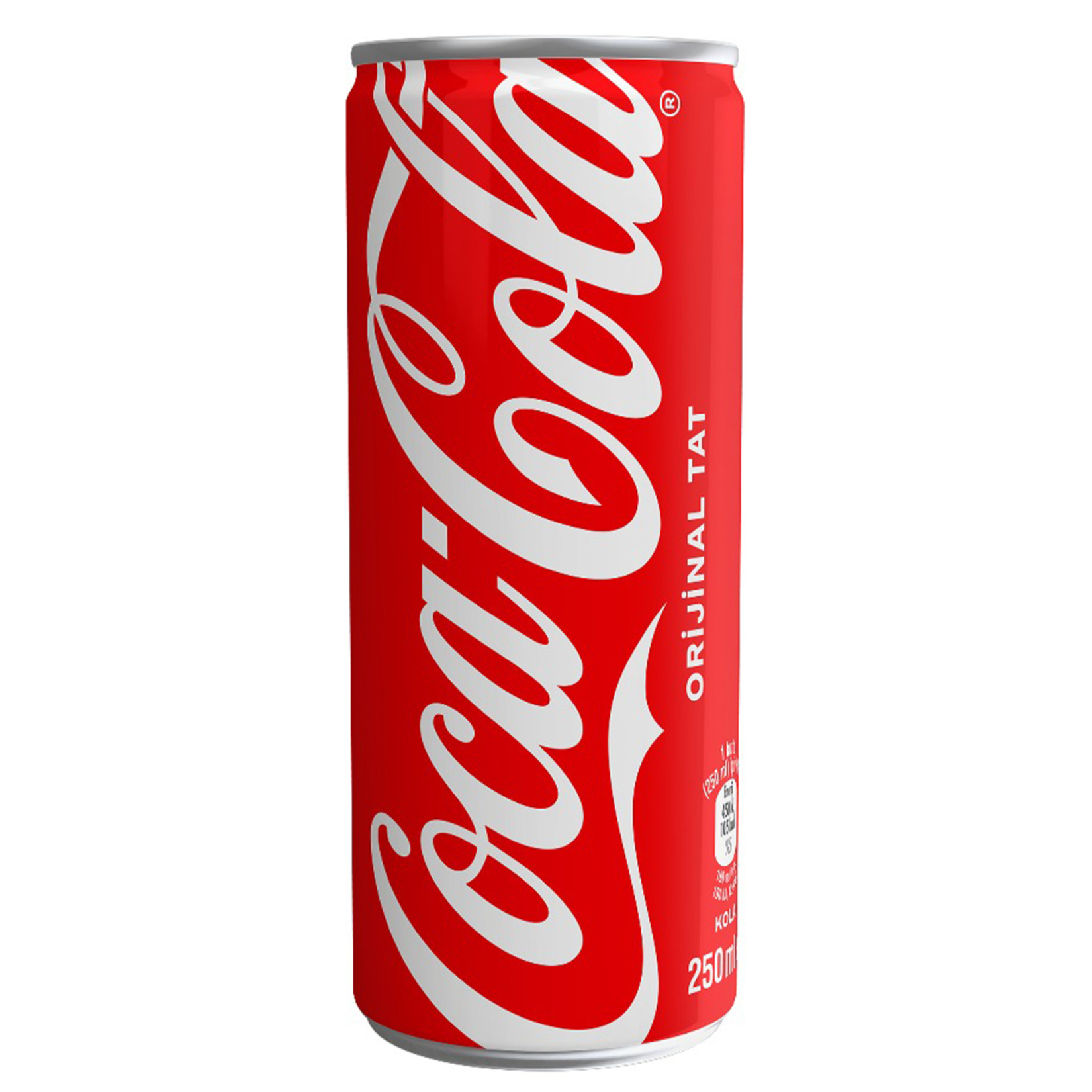 Coca-Cola Orijinal Tat Kutu 250 ML - Görsel 1