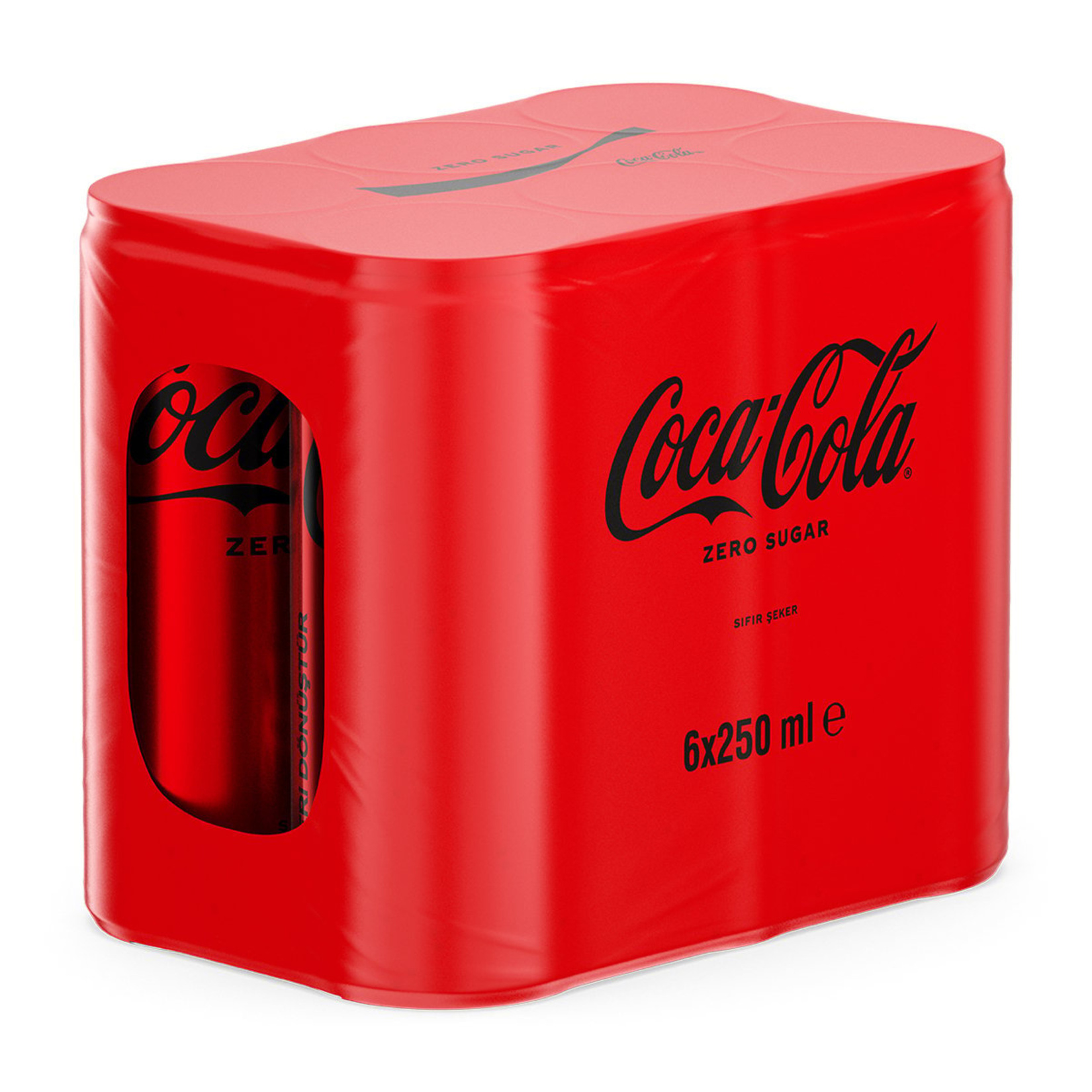 Coca-Cola Zero Sugar Kutu 6 x 250 Ml
