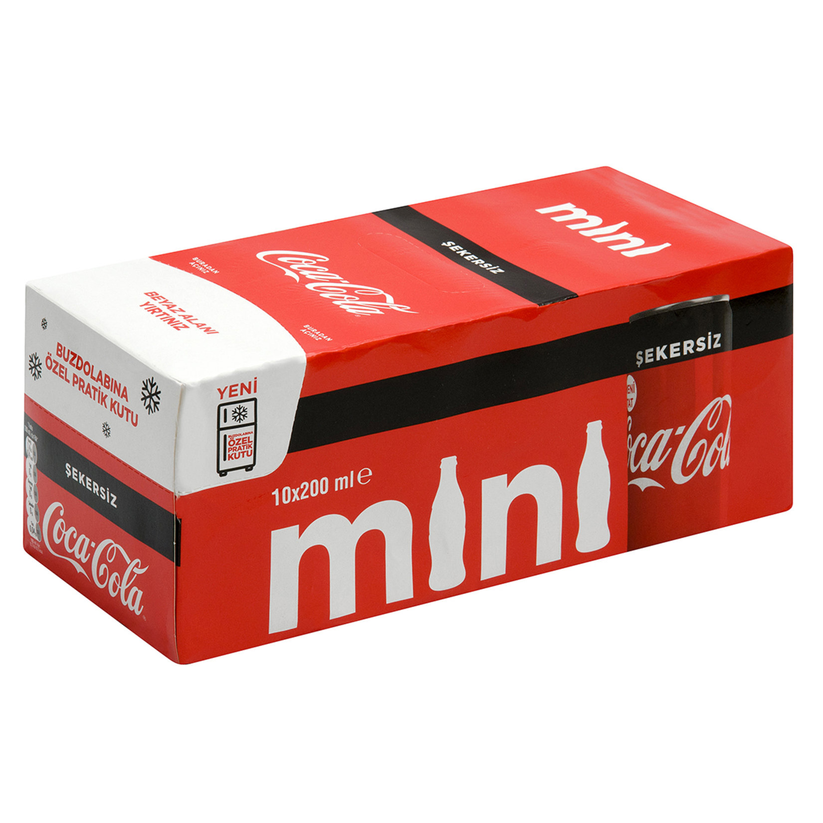 Coca-cola Şekersiz Can 10X200 G