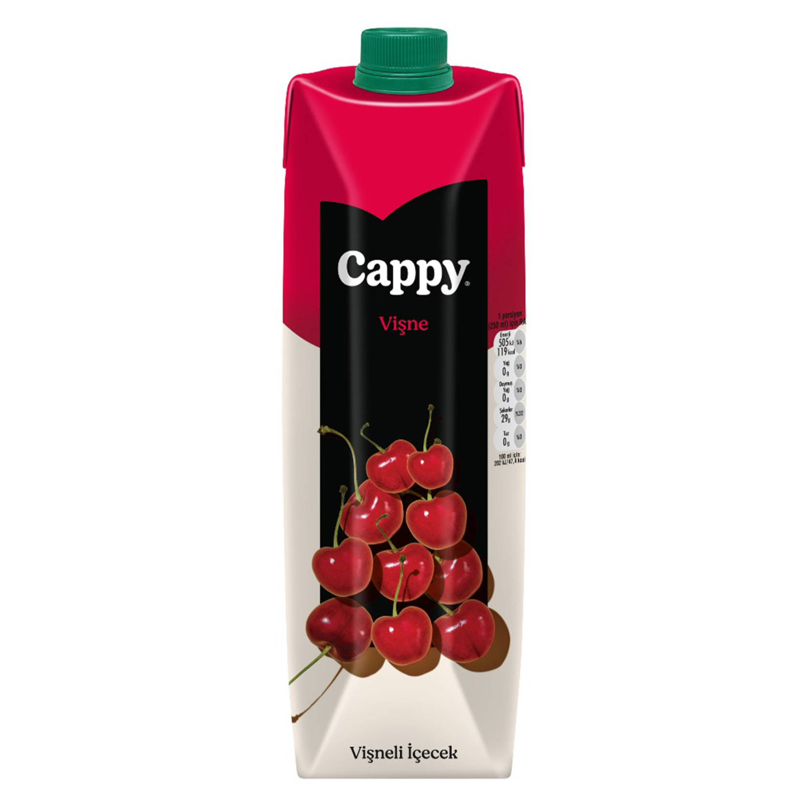 Cappy Vişneli İçecek Karton Kutu 1 L - Migros Cappy Vişneli İçecek Karton Kutu 1 L - Migros