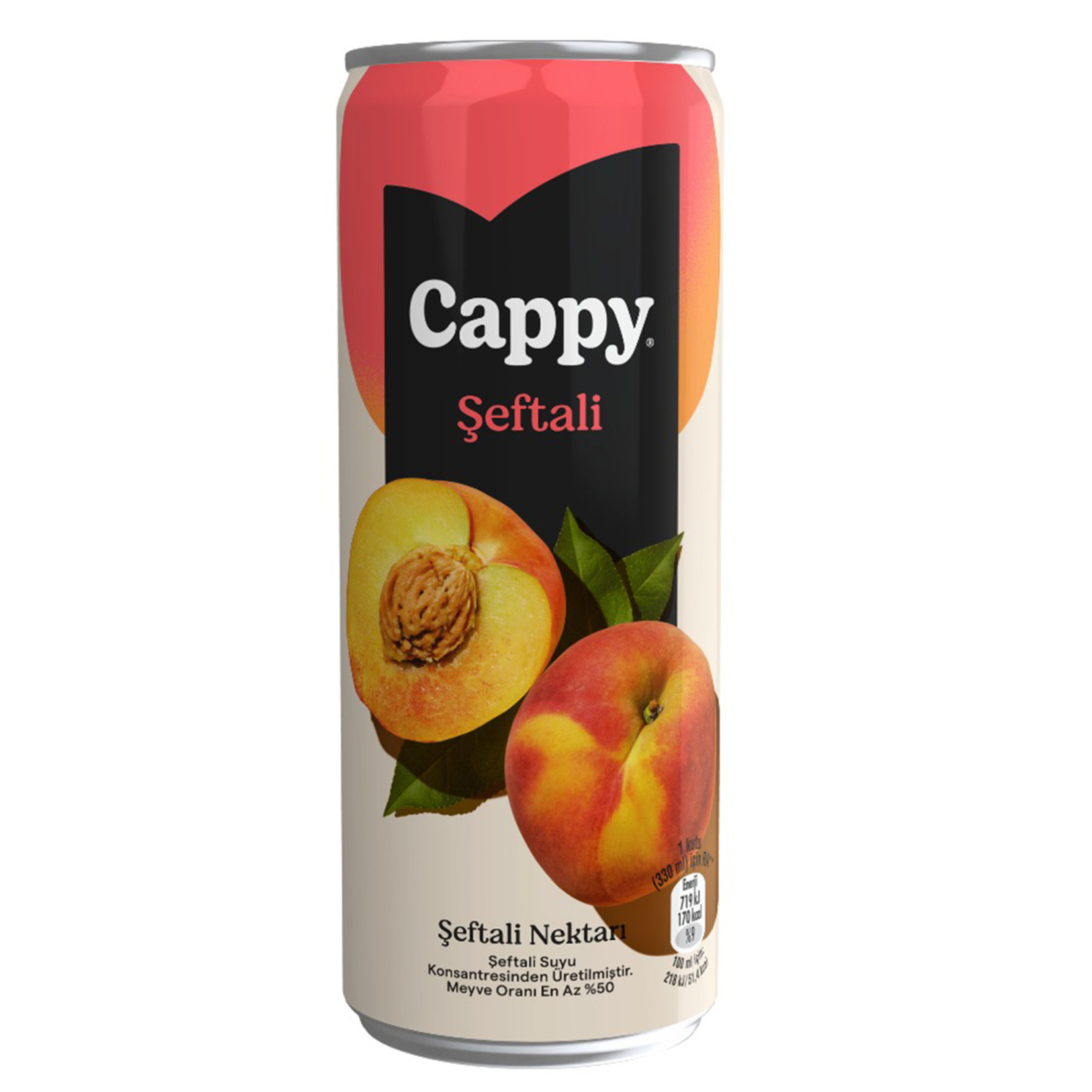 Cappy Şeftali Nektarı Kutu 330 ML