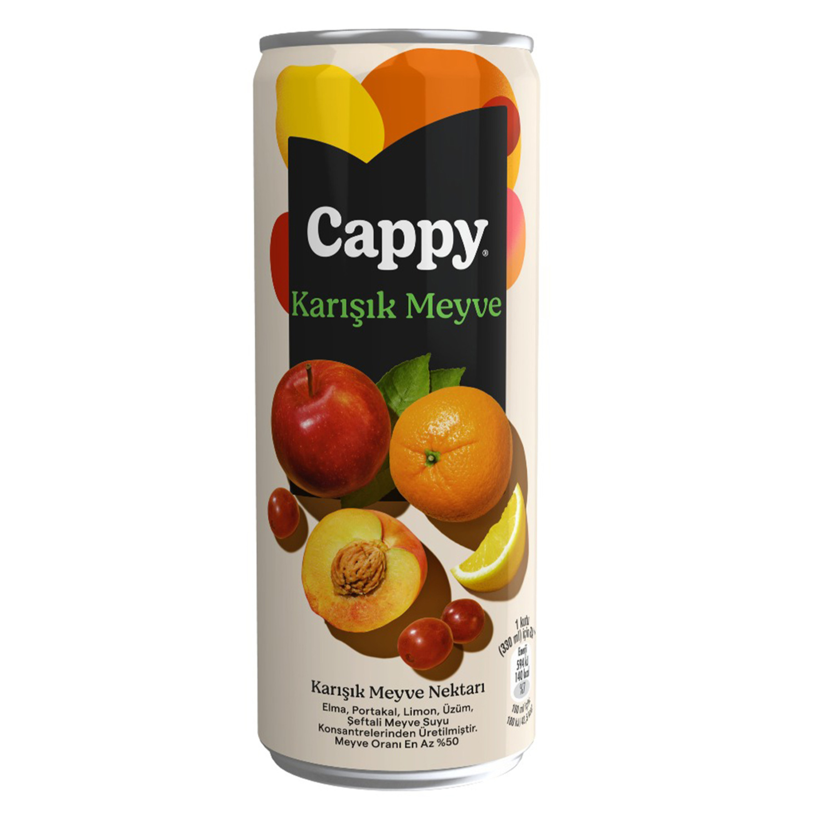 Cappy Karışık Meyve Nektarı Kutu 330 ML
