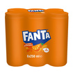 Fanta Portakal Aromalı Kutu 6 x 250 Ml - Görsel 1