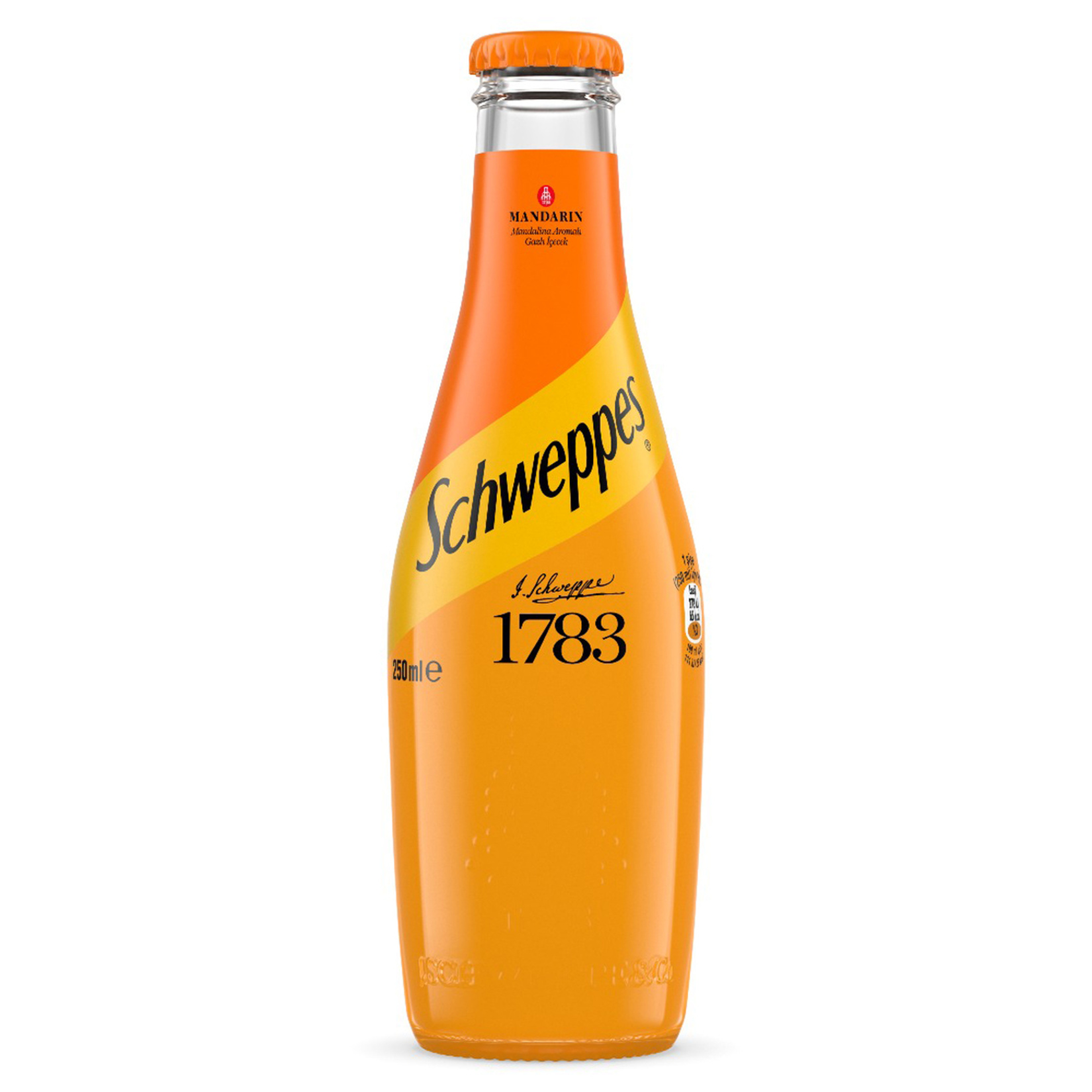 Schweppes Mandalina Cam Şişe 250 Ml