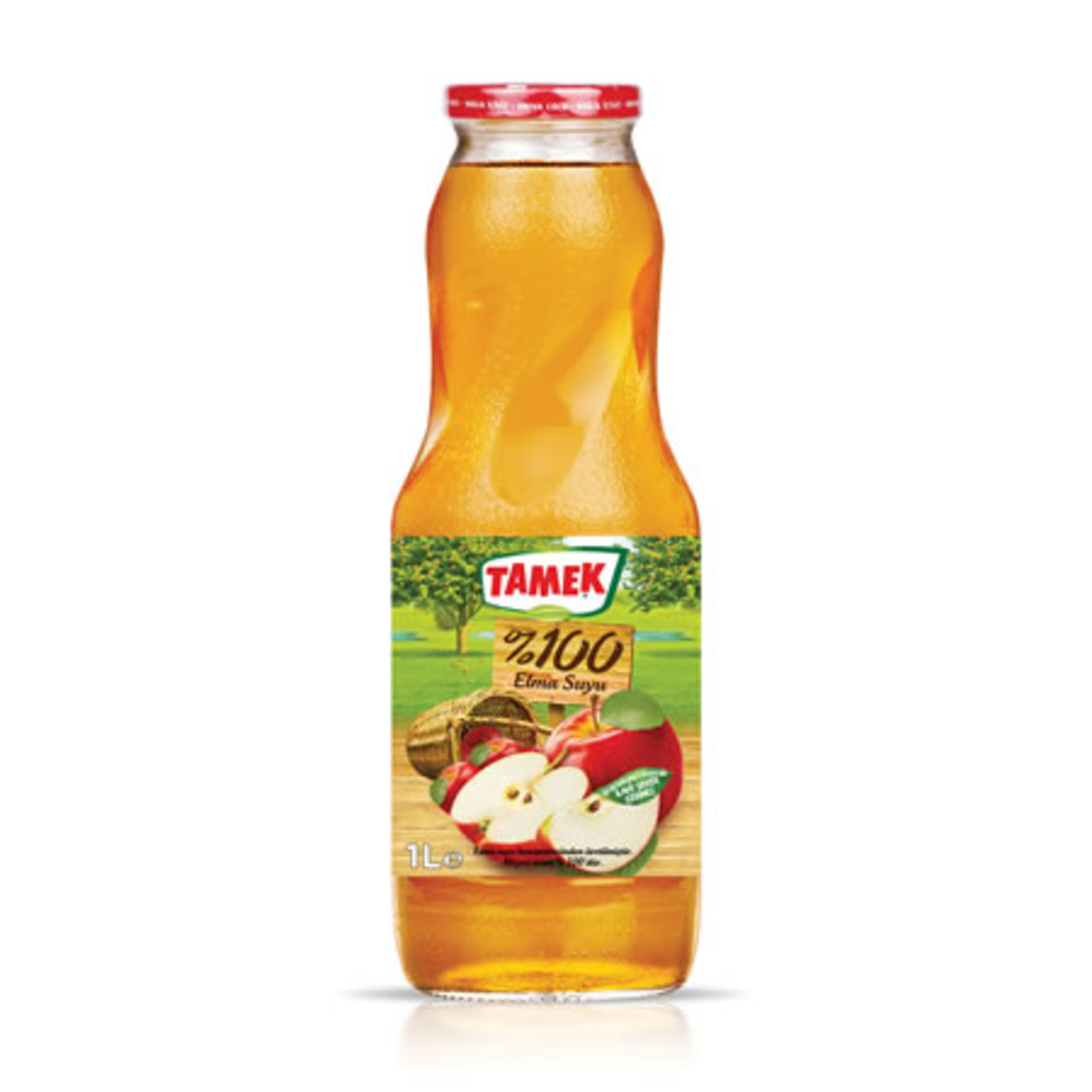 Tamek Elma Nektari Cam 1 L