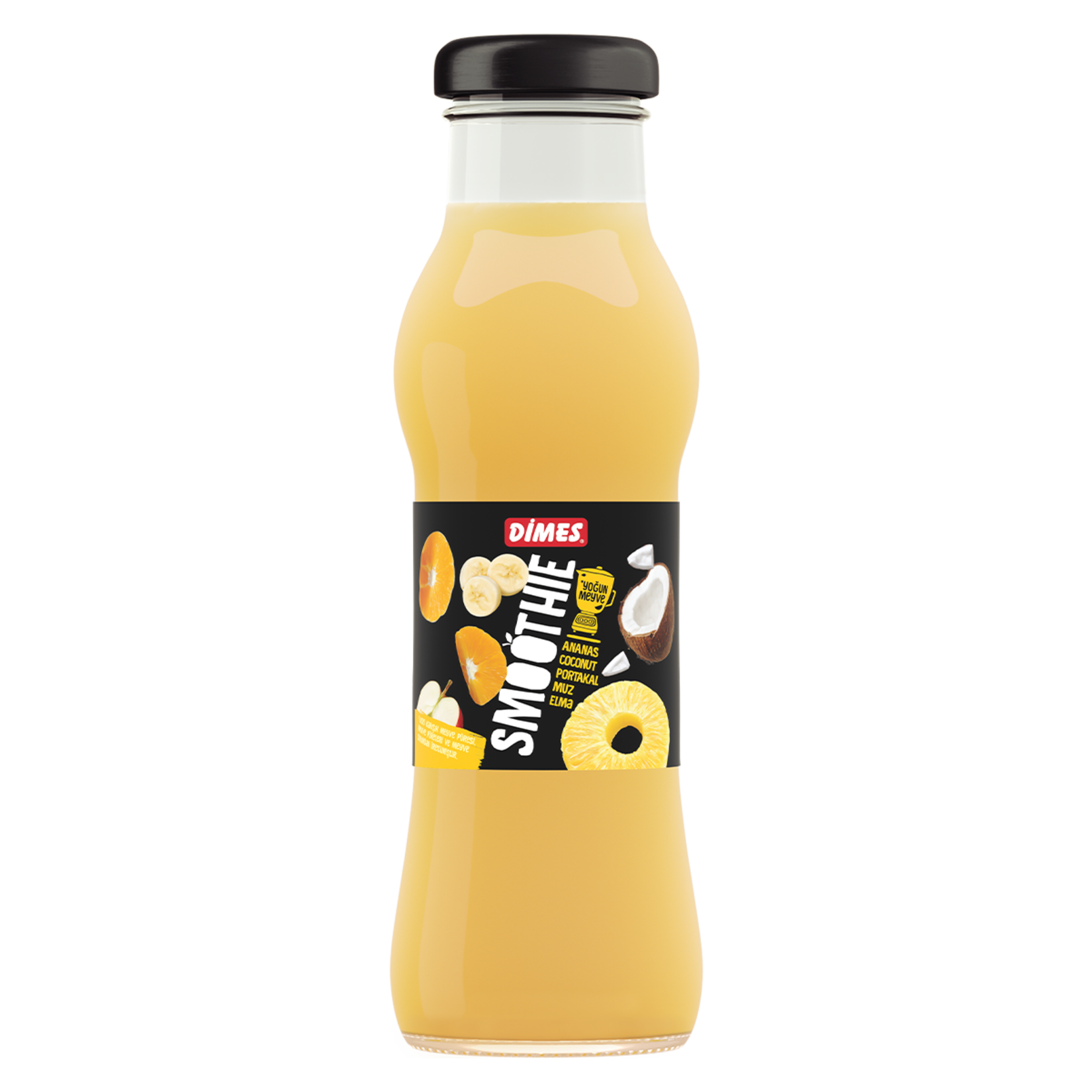 Dimes Sarı Smoothie Karışık Meyve Püresi 250 Ml