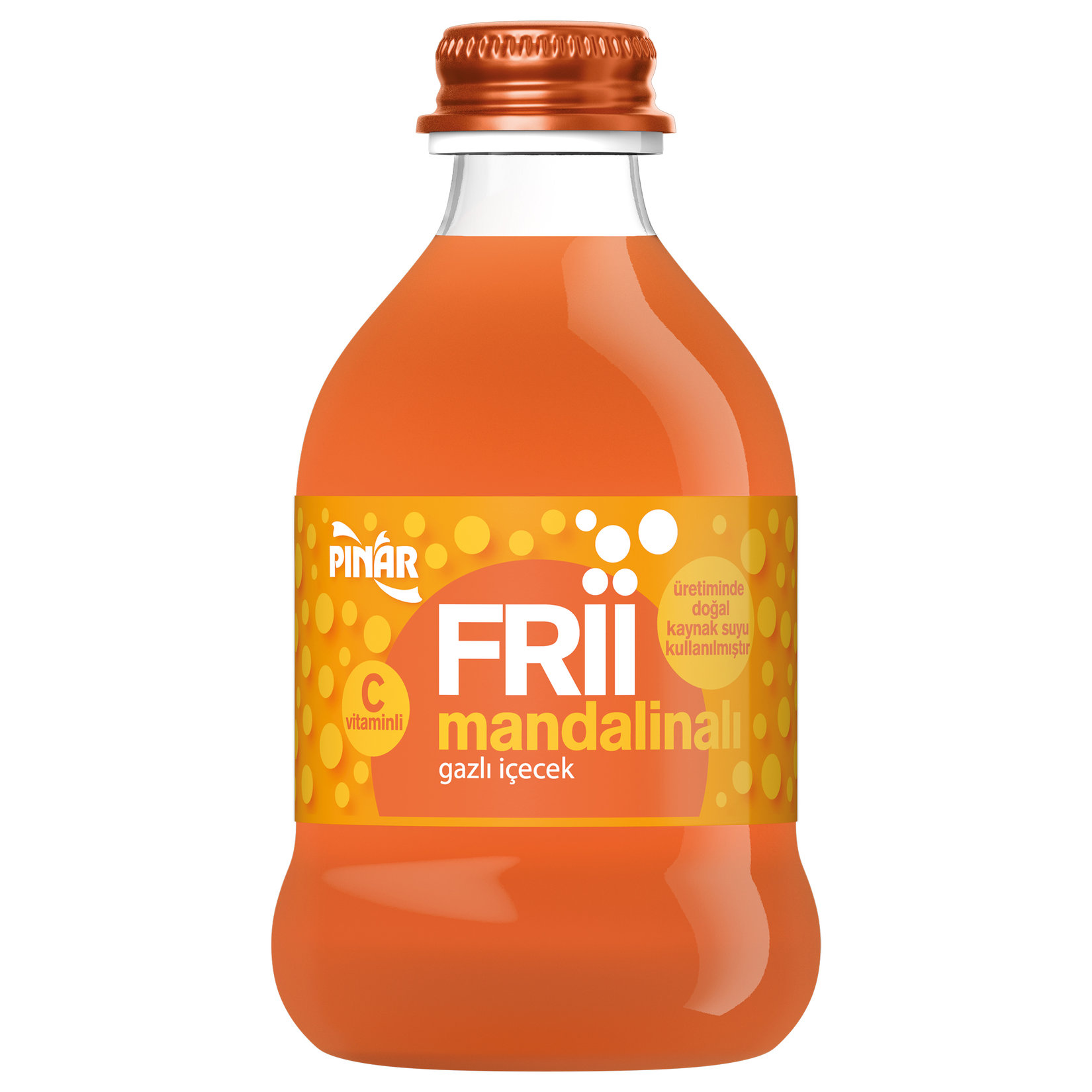 Pınar Frii Mandalinalı Gazlı İçecek 250 Ml