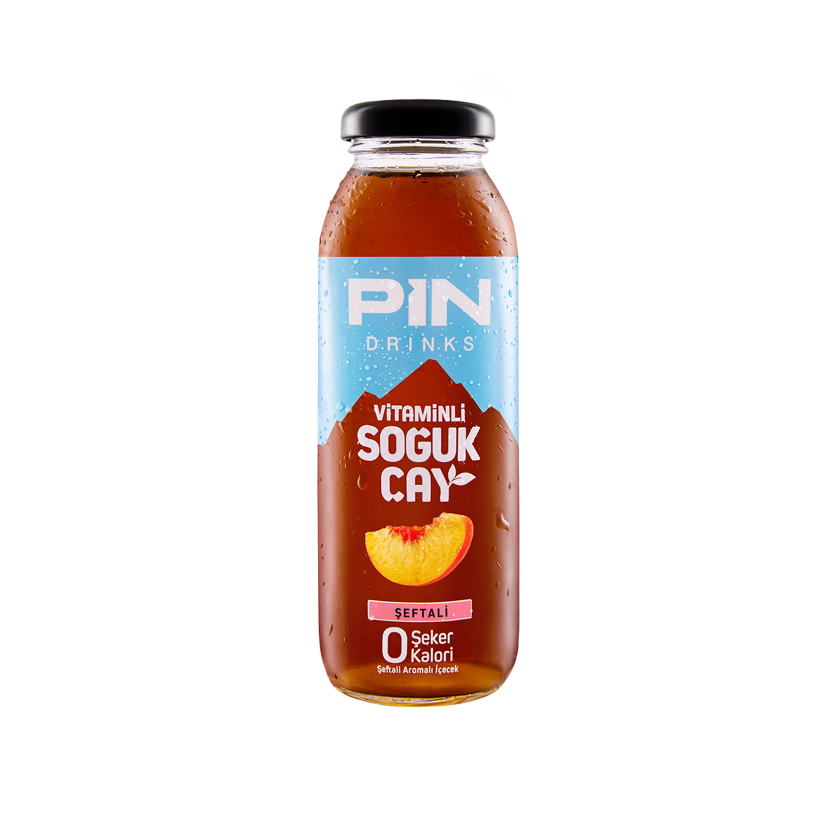 Pin Soğuk Çay Şeftali 250 Ml Cam