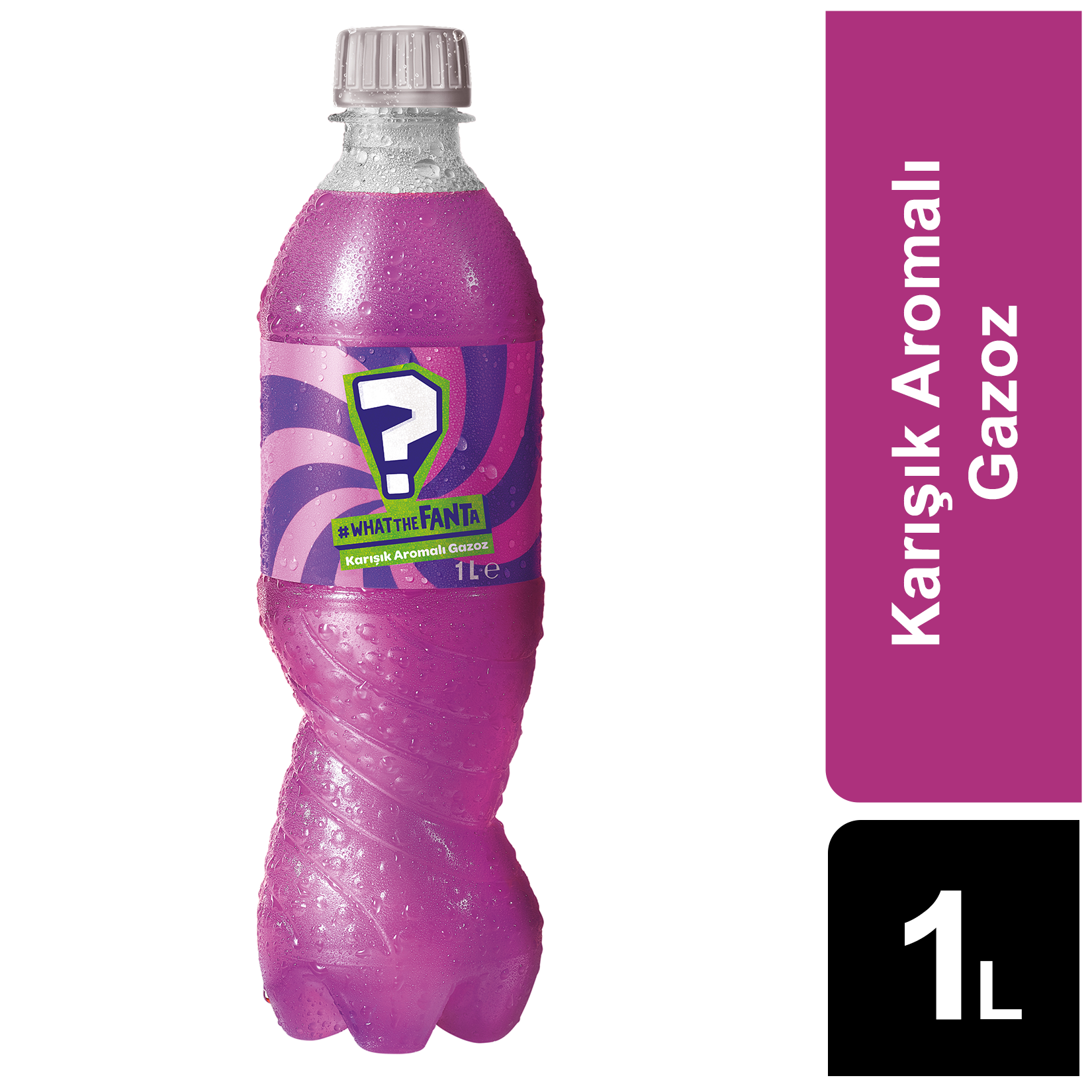 Fanta What The Fanta Yeşil Karışık Aromalı Pet 1 L