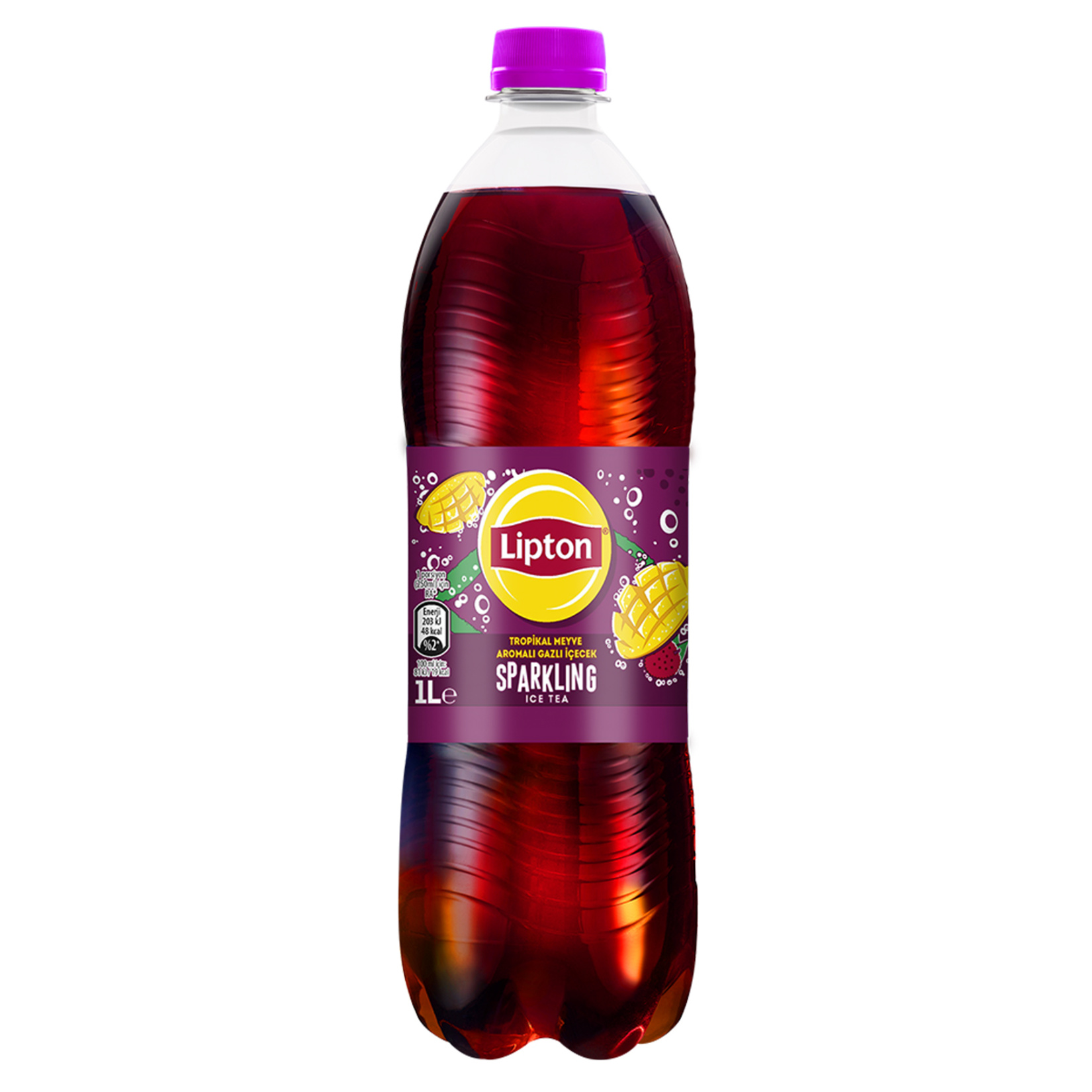 Lipton Ice Tea Sparkling Tropikal Pet 1 L