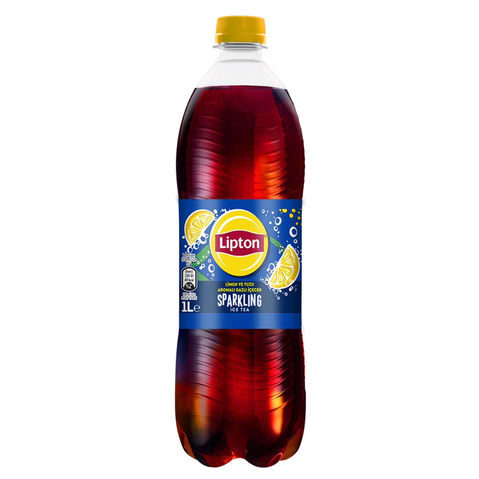 Lipton Ice Tea Sparkling Lemon Yuzu Pet 1 L