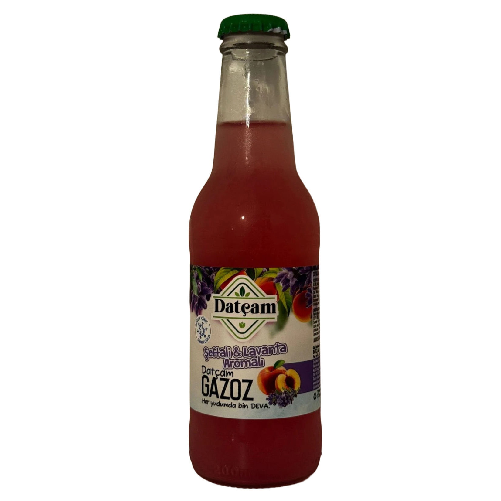 Datçam Şeftali & Lavanta Aromalı Datça Gazozu 200 Ml