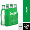 Sprite Limon Aromalı Gazoz 6X200 ML Cam - Görsel 1
