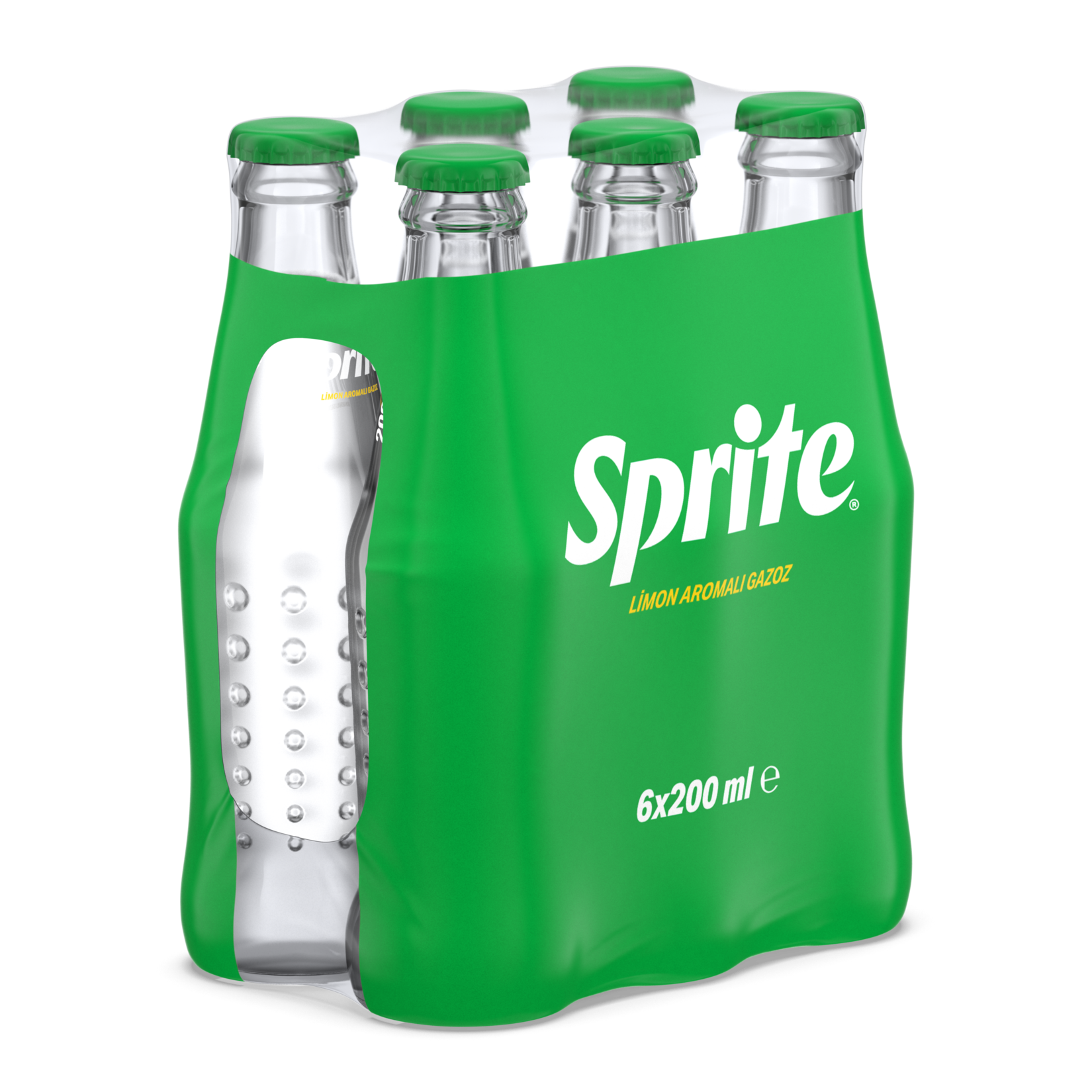 Sprite Limon Aromalı Gazoz 6X200 ML Cam - Görsel 2