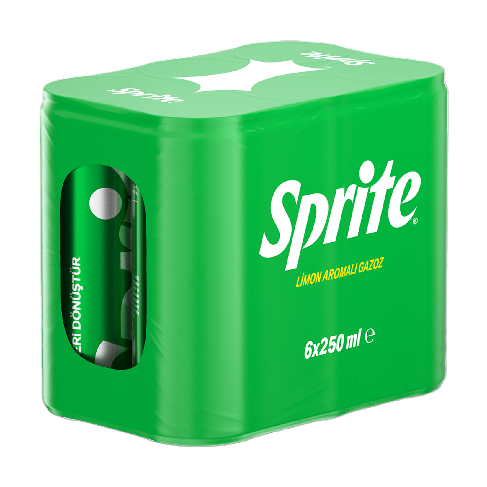 Sprite Limon Aromalı Gazoz Kutu 6 x 250 Ml - Görsel 1
