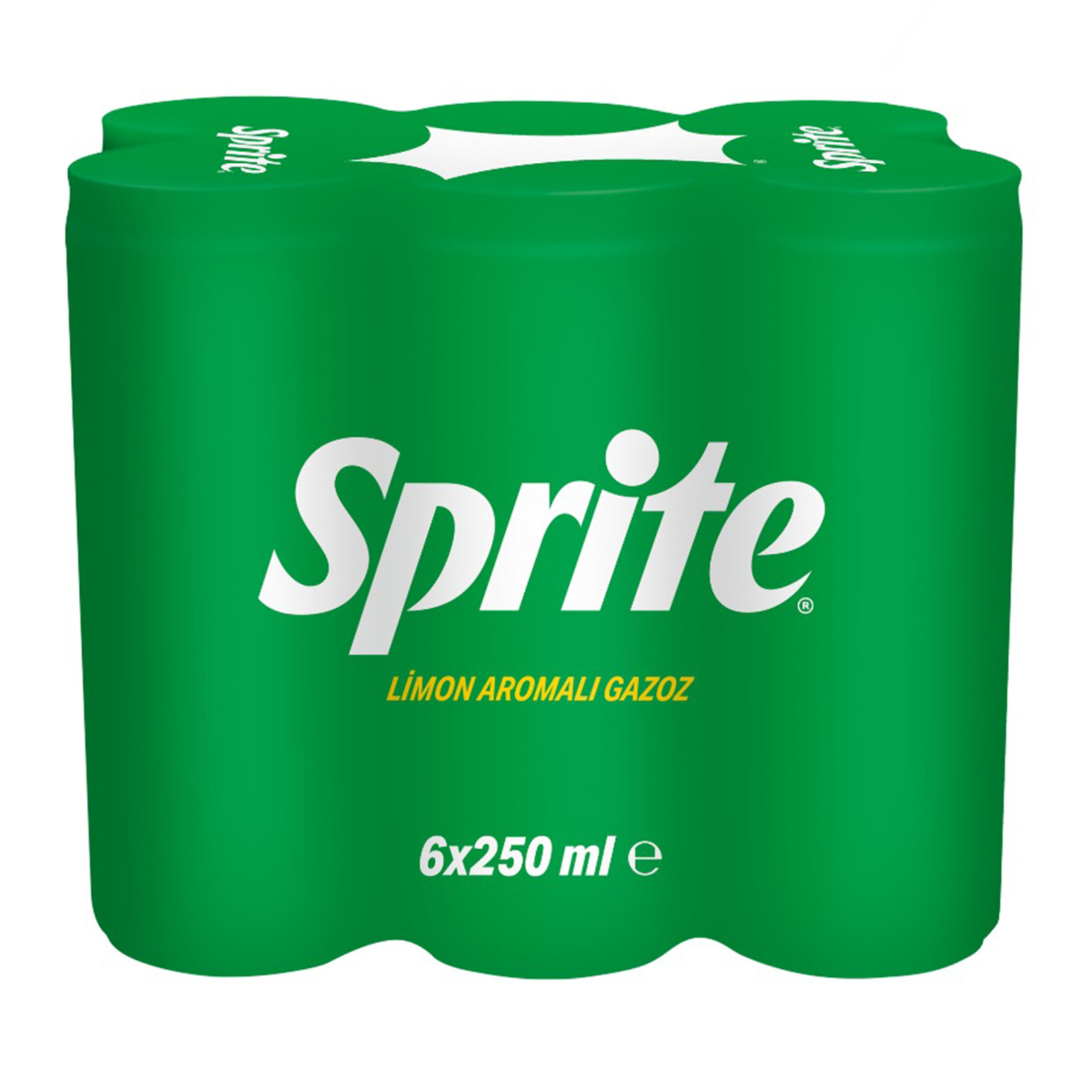 Sprite Limon Aromalı Gazoz Kutu 6 x 250 Ml - Görsel 1