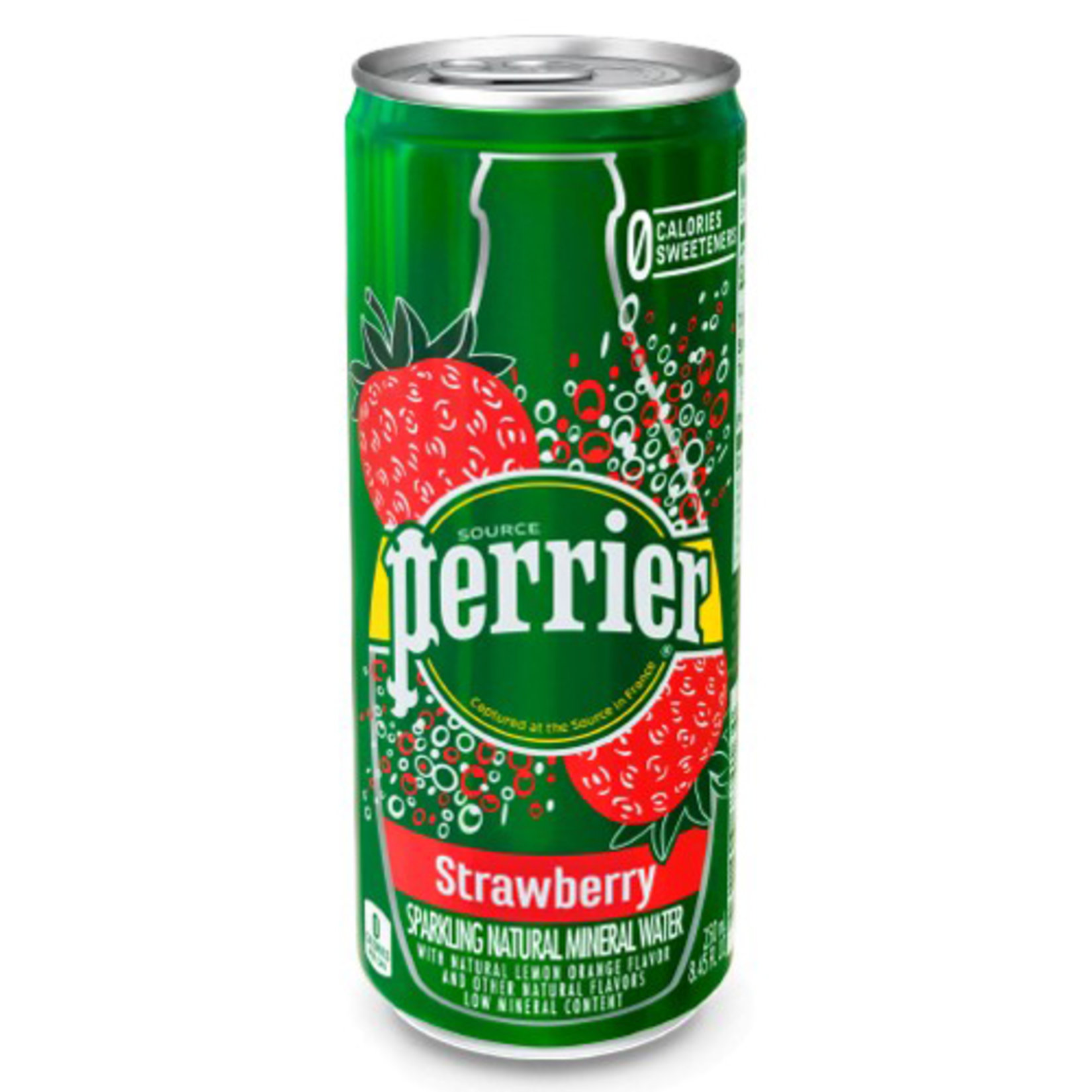 Perrier Çilek Aromalı Doğal Mineralli Gazlı İçecek 250 Ml